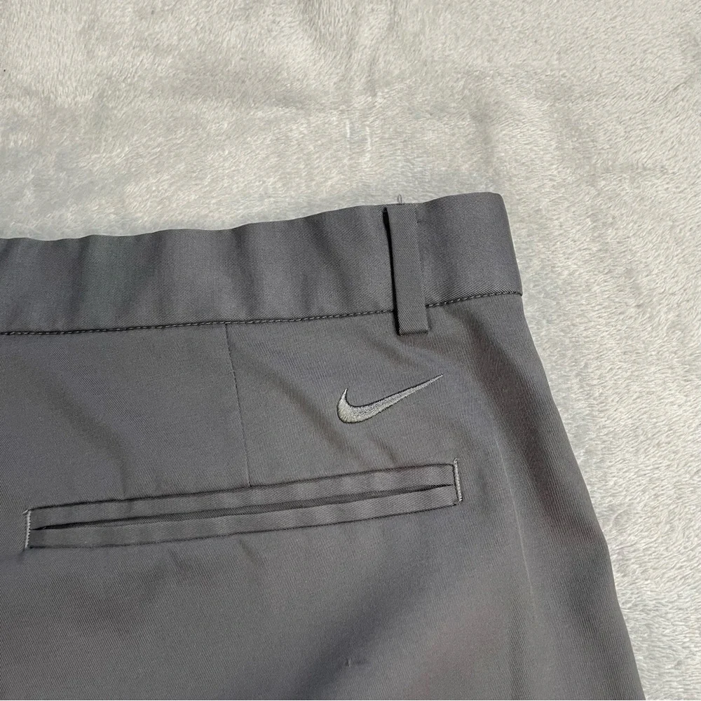 Nike Golf Pants 34x32 (36x32) Mens‎ Victory Performance Dark Gray Flat Front